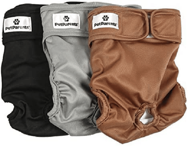 Washable / Reusable Dog Diaper - 3 pack